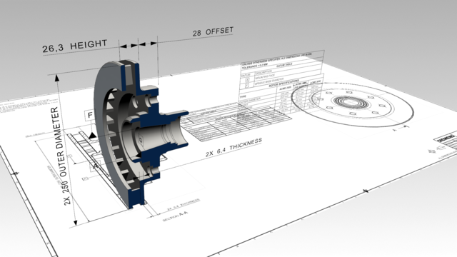 Gear design with PLM Dimension